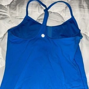 Lululemon blue tank top